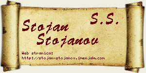 Stojan Stojanov vizit kartica
